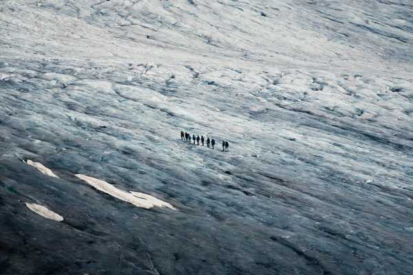 Ice desert