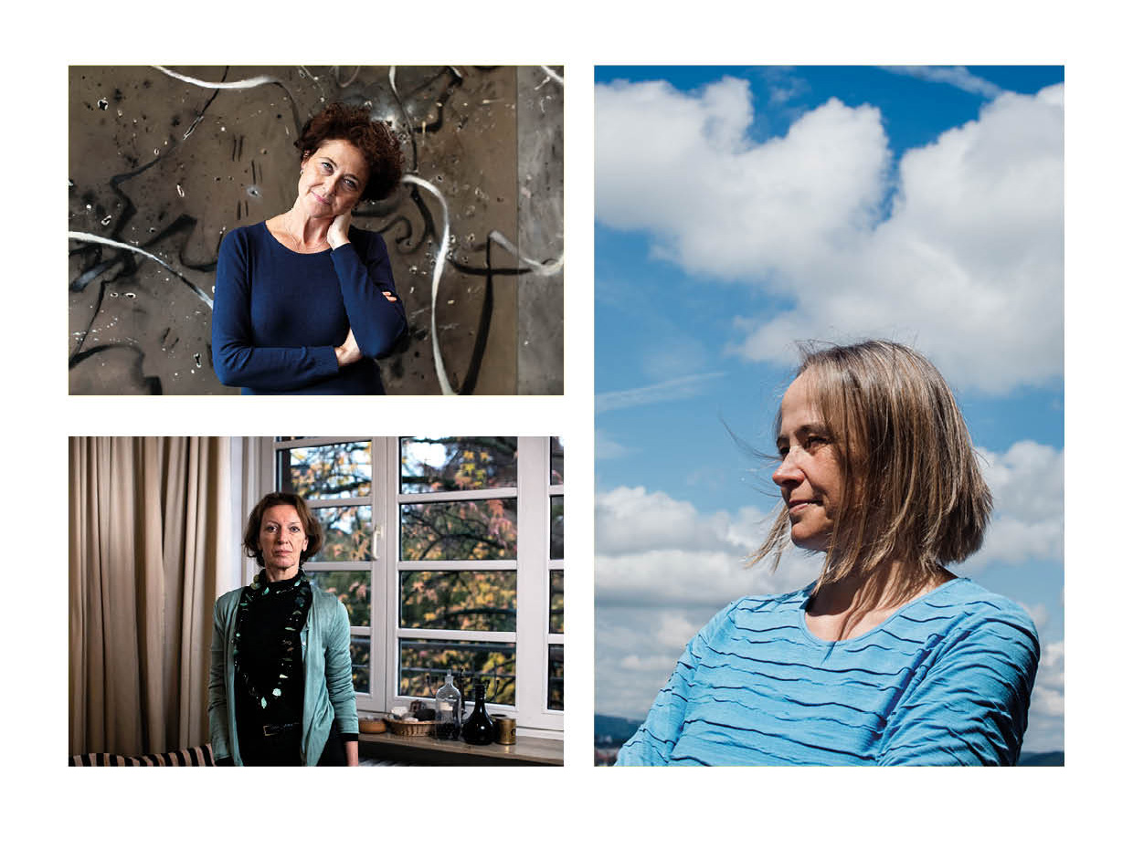 Drei Portraits von Wissenschaftlerinnen