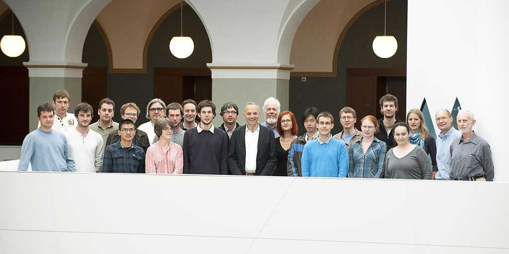 Teamfoto der Gruppe Earth and Planetary Magnetism  